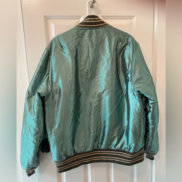 Playboy x HUF “after hours” collection reversible bomber jacket. NWOT - Picture 10 of 13